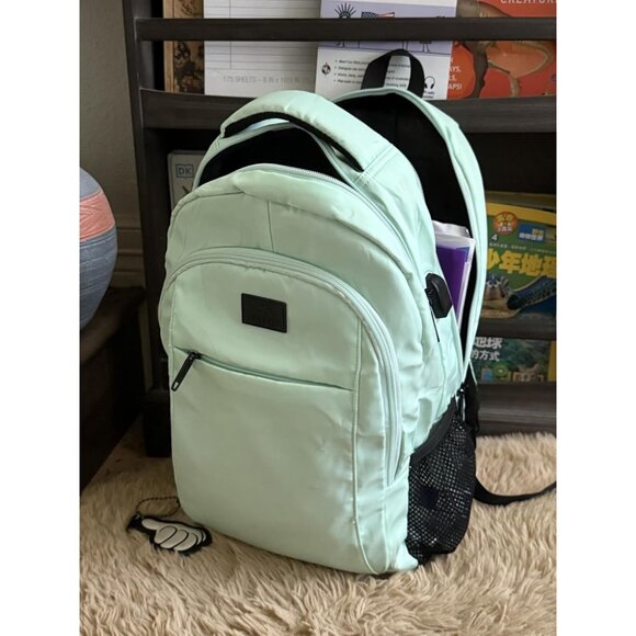 🆕Matein Men Mint Green Travel Business Anti Theft Slim Sturdy Laptops Backpack - Picture 1 of 10